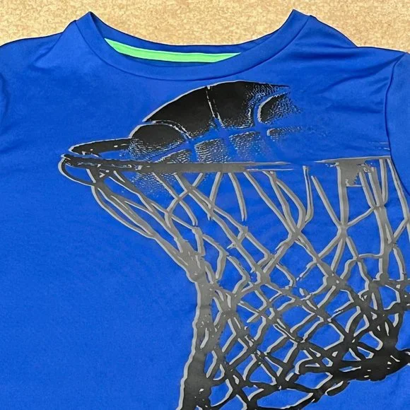 C9 by Champion Boys Short Sleeve Graphic Basketball T-Shirt - Size Large - Picture 2 of 5